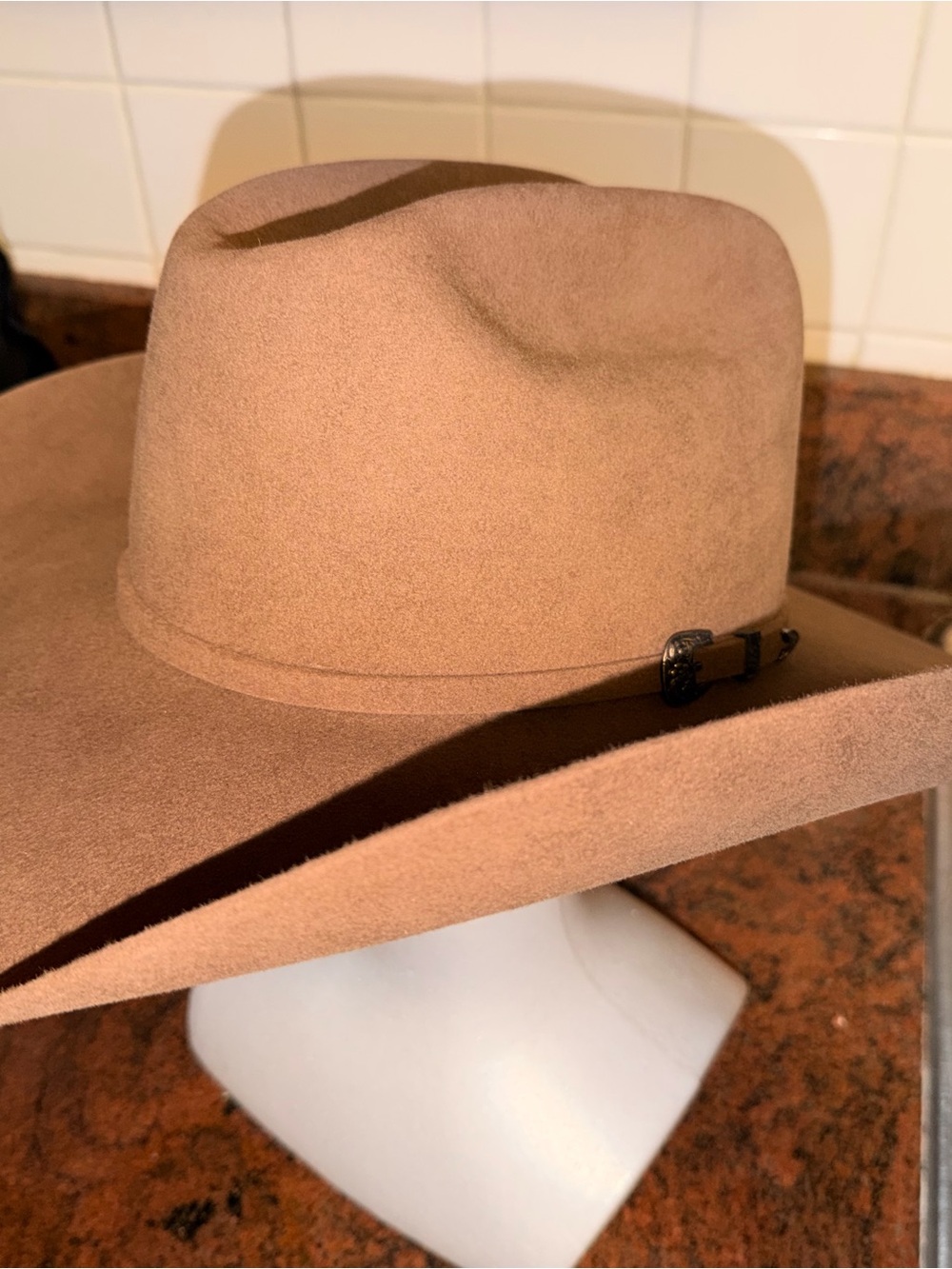 Twister 6X Fur Felt Cowboy Western Hat in Pecan